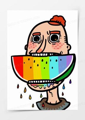 熊猫下雪吃瓜,萌态十足冬日暖场